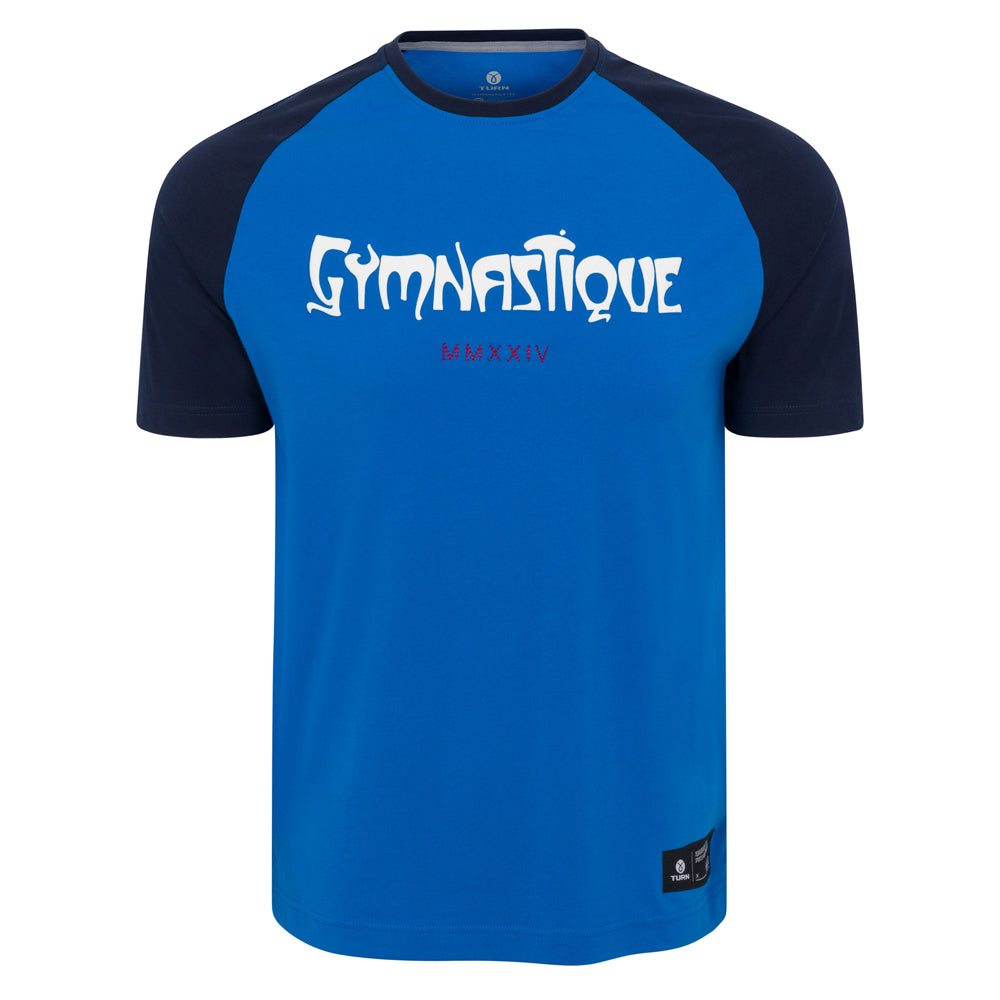 SENIOR GYMNASTIQUE TEE - ROYAL